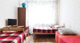 Хостел  Авантаж на Смоленке Санкт-Петербург Кровать в общем номере для мужчин с 5 кроватями и общей ванной комнатой-3